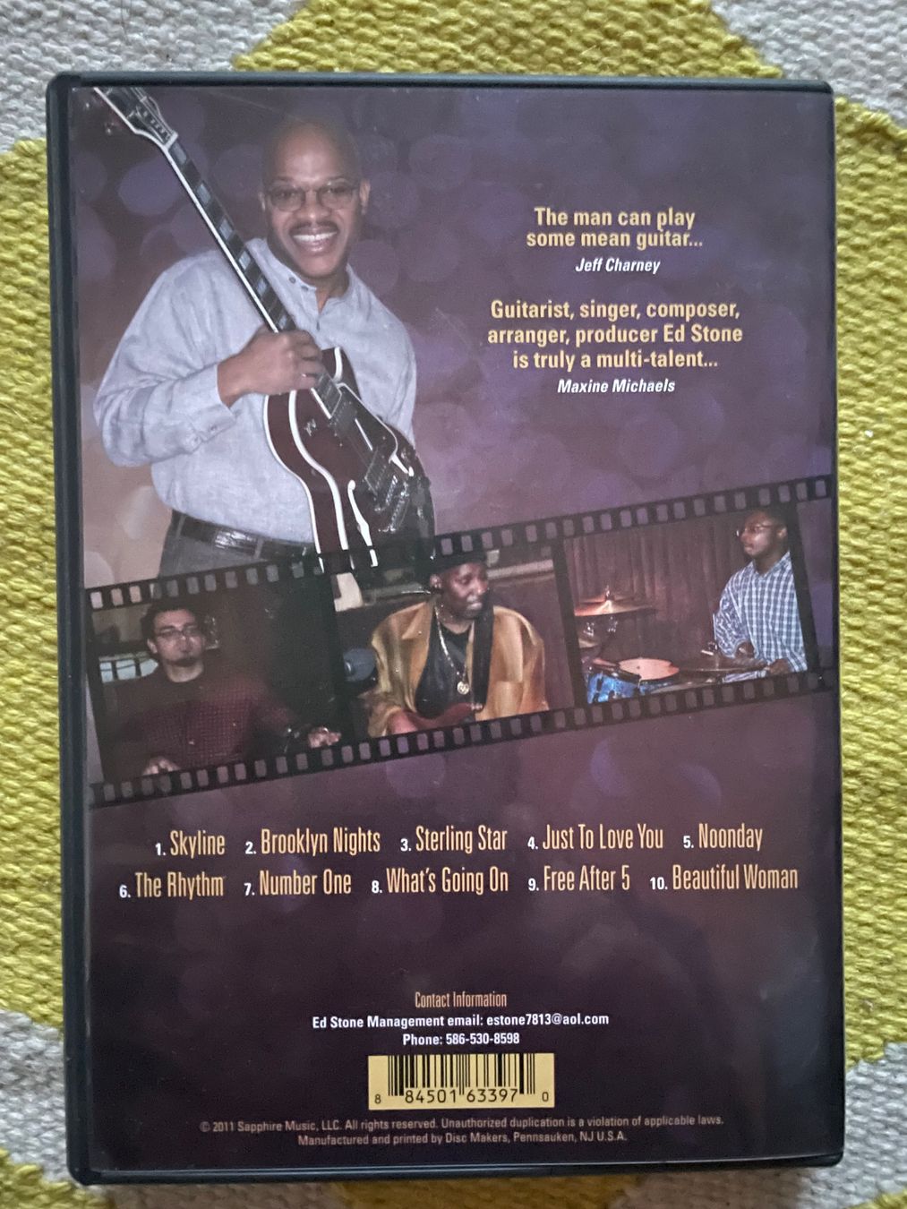 Alle DVDs: ED STONE&THE FLOWMASTERS-AT BAKER‘S – Gebraucht aus Rorschacherberg von CD-Roli 1
