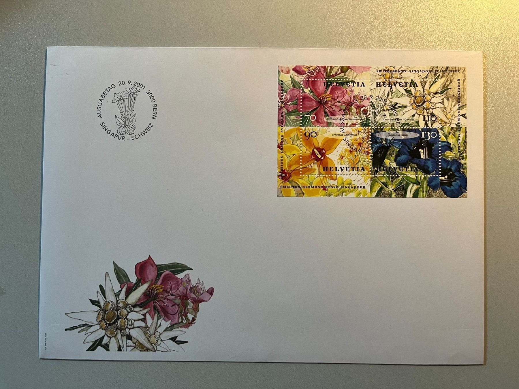 Tutti i francobolli: FDC 2001 / selten Einzelmarken – Nuovo (secondo la descrizione) da Arch venduto da Karibu19 1