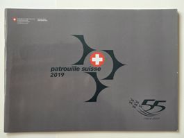 Broschüre "Patrouille Suisse 2019" (55-jähriges Jubiläum)