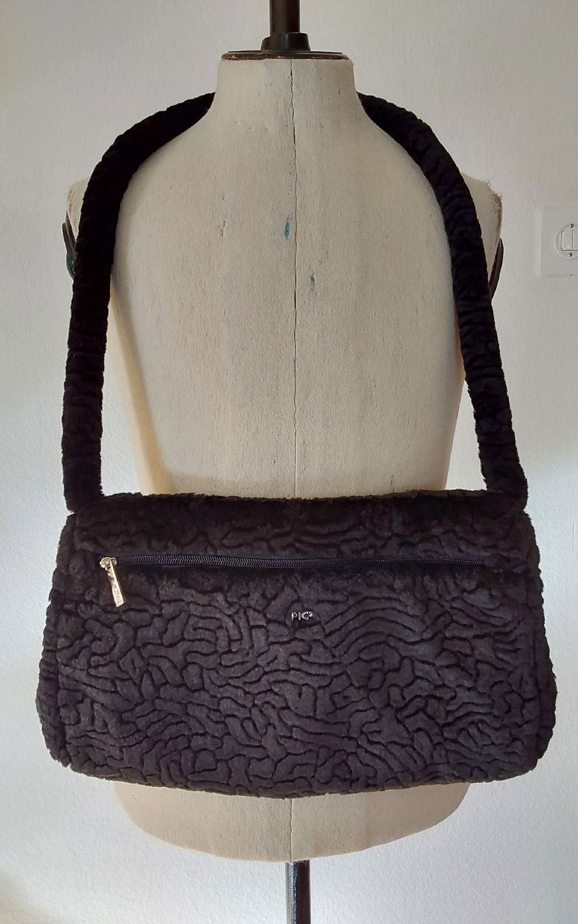 Picard Borse da donna: Handtasche Plüsch schwarz Picard – Nuovo (secondo la descrizione) da Köniz venduto da scopello12 1