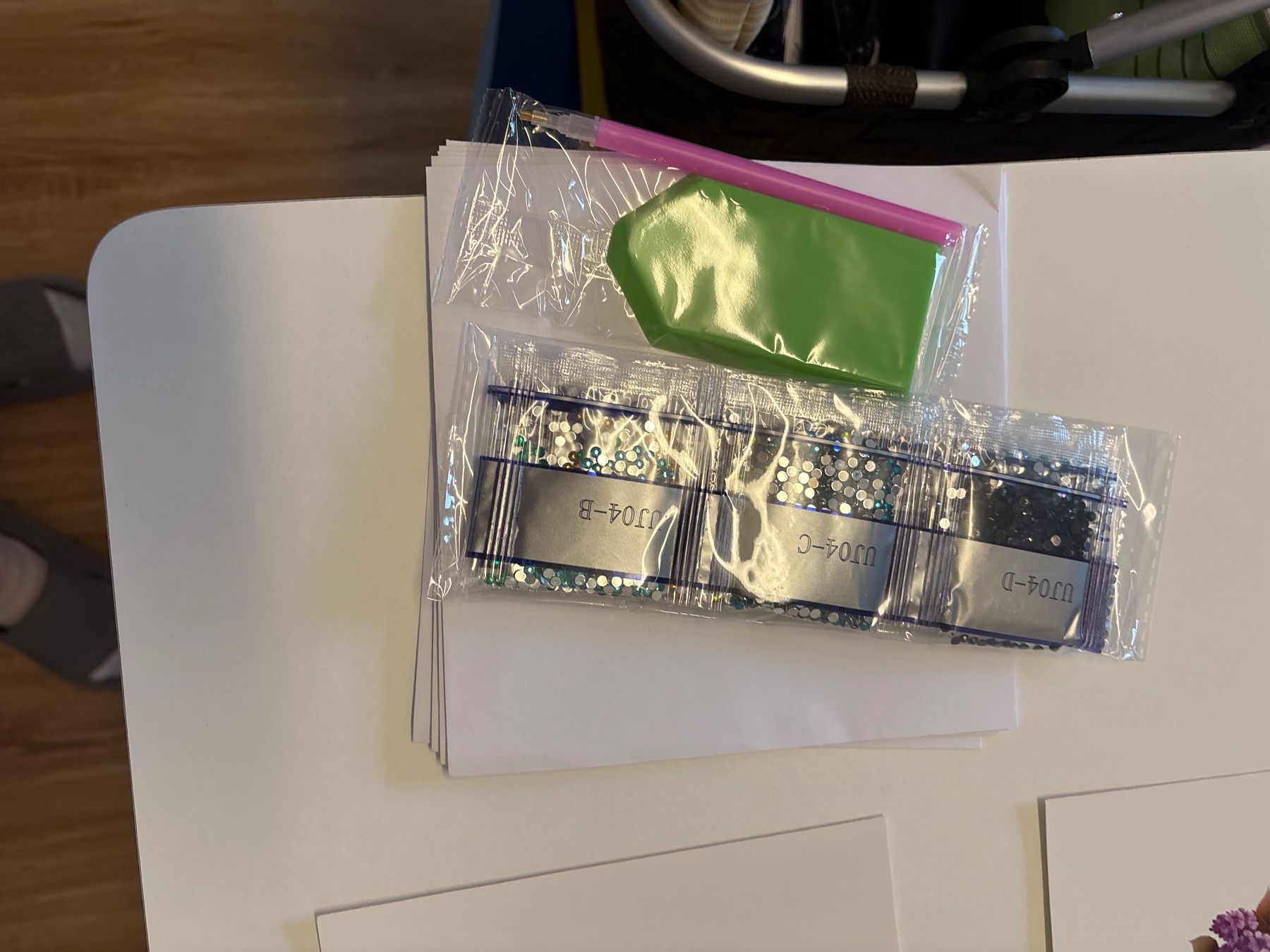 Bastelsets: Diamond Paiting Karten Schmetterling – Neu (gemäss Beschreibung) aus Amriswil von SCHLOSSGEISTLI 1