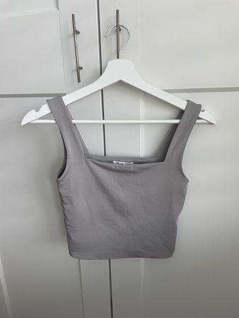 Graues Tank Top, Grösse S