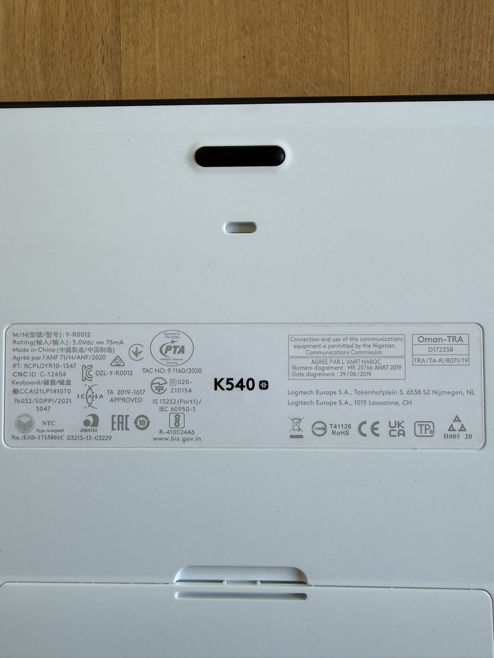 Logitech Tastiere: Logitech K540 Kabellose Tastatur – Usato da Bern venduto da Am3007 1