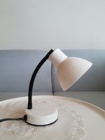Jahren 60-70 Italien "Ticino Design"  Mini weisse Bürolampe