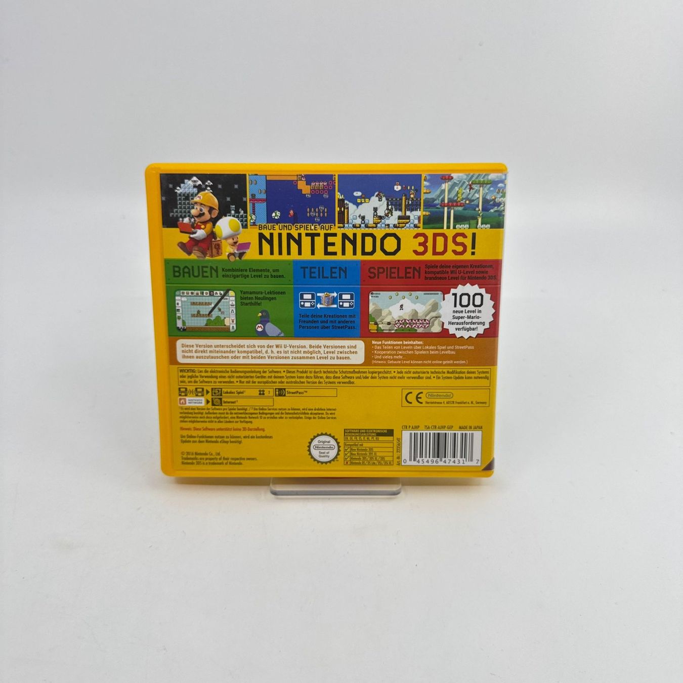 Jeux: Super Mario Maker (Nintendo 3DS) – D'occasion à Herisau par Seyashop1 2