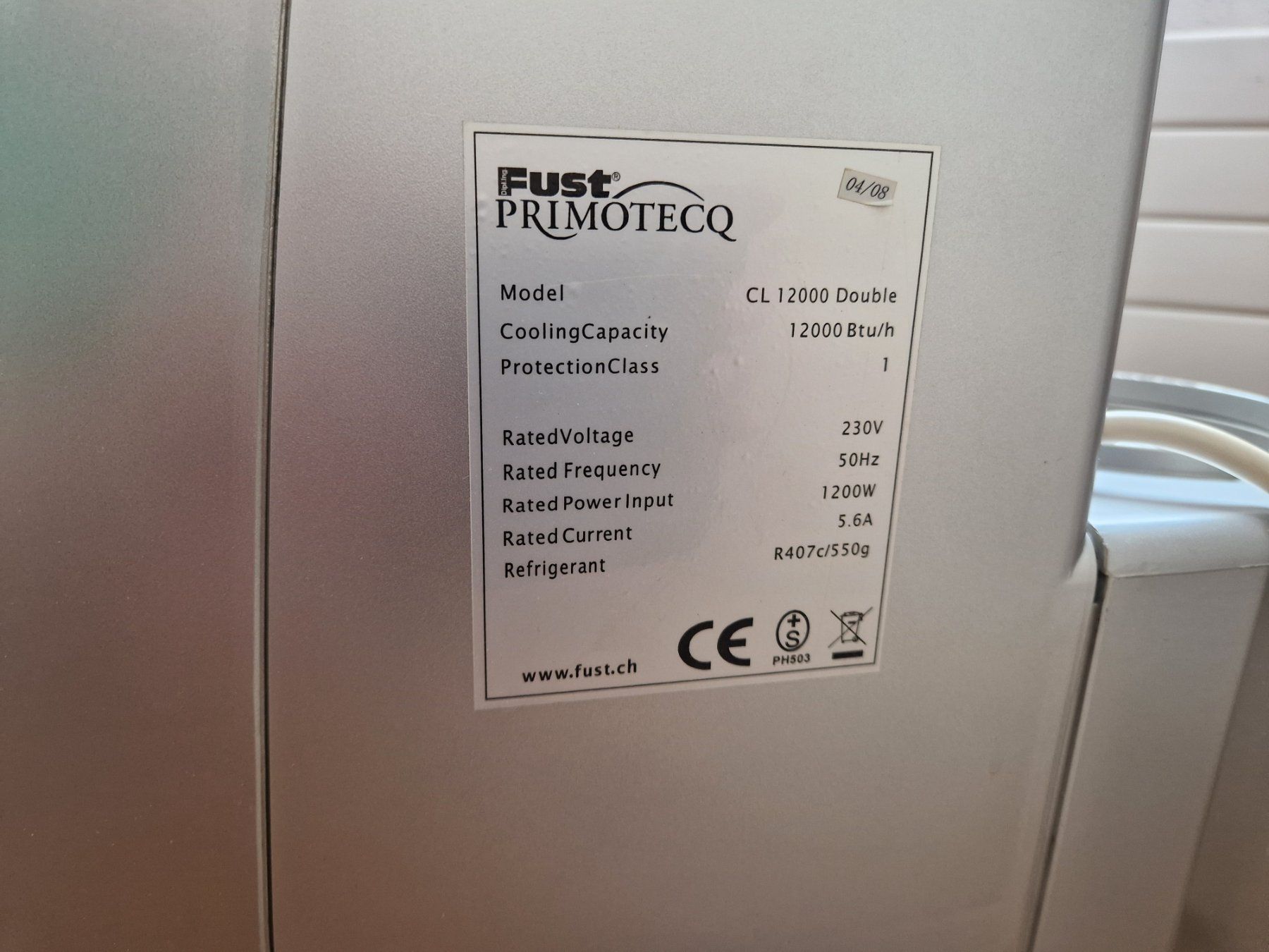 Primotecq Climatiseurs: Fust Primotecq CL 12000 Double – D'occasion à Volketswil par Tamrin 4