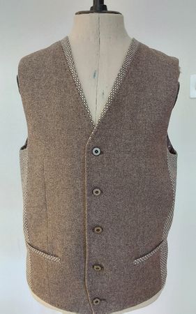 Gilet Weste Herren Roy Robson 48 mit Wolle