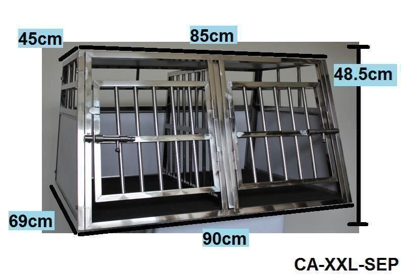 Gabbie, trasporto & Sicurezza: Hundebox Doppelbox CA-XXL-SEP – Nuovo e nell'imballaggio originale da Kriens venduto da Voco 1