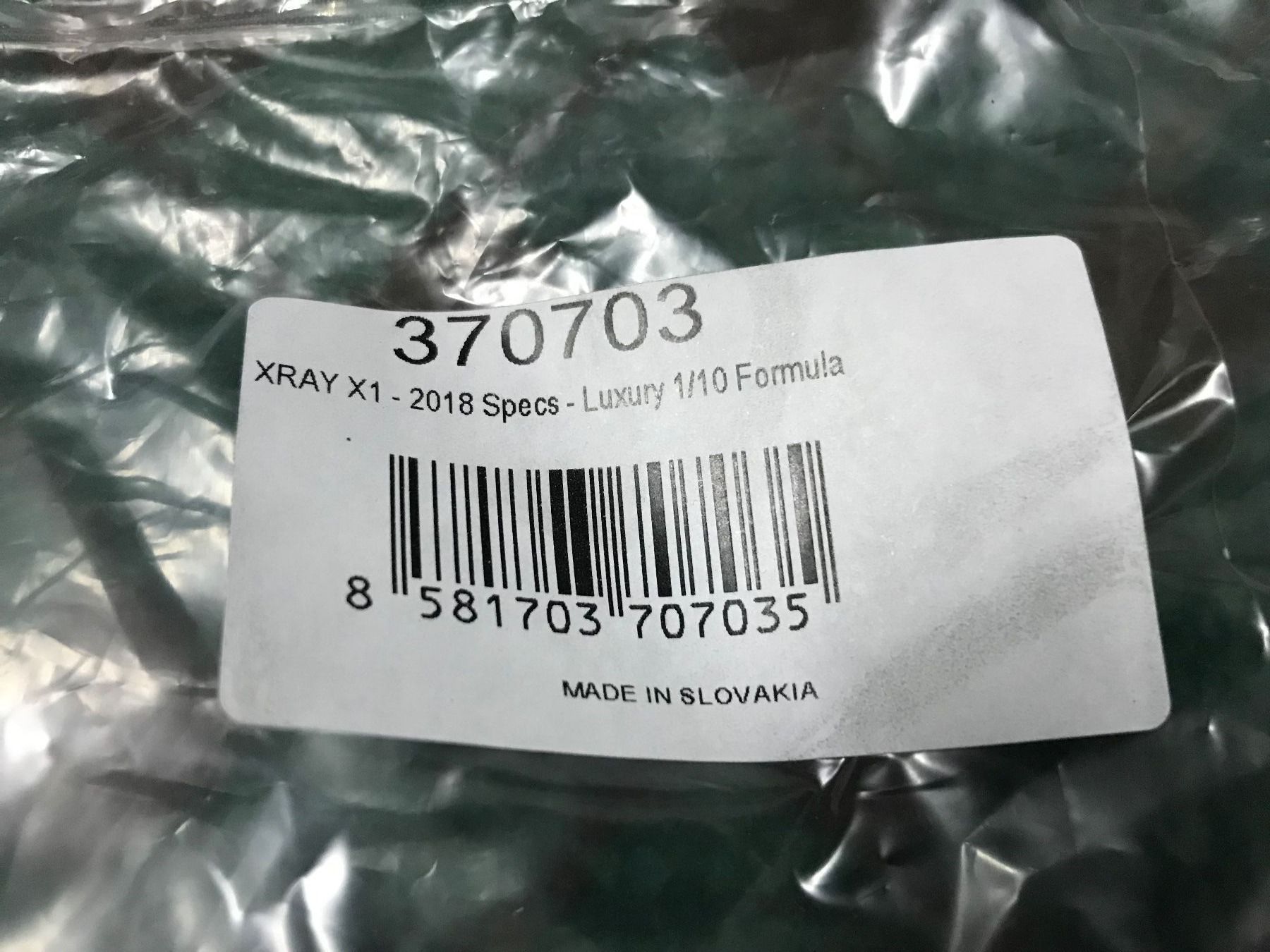 XRay Modellismo RC: Xray X1 Formula Body Part 1/10 – Nuovo e nell'imballaggio originale da Buchs ZH venduto da rc-indoorbahn 1
