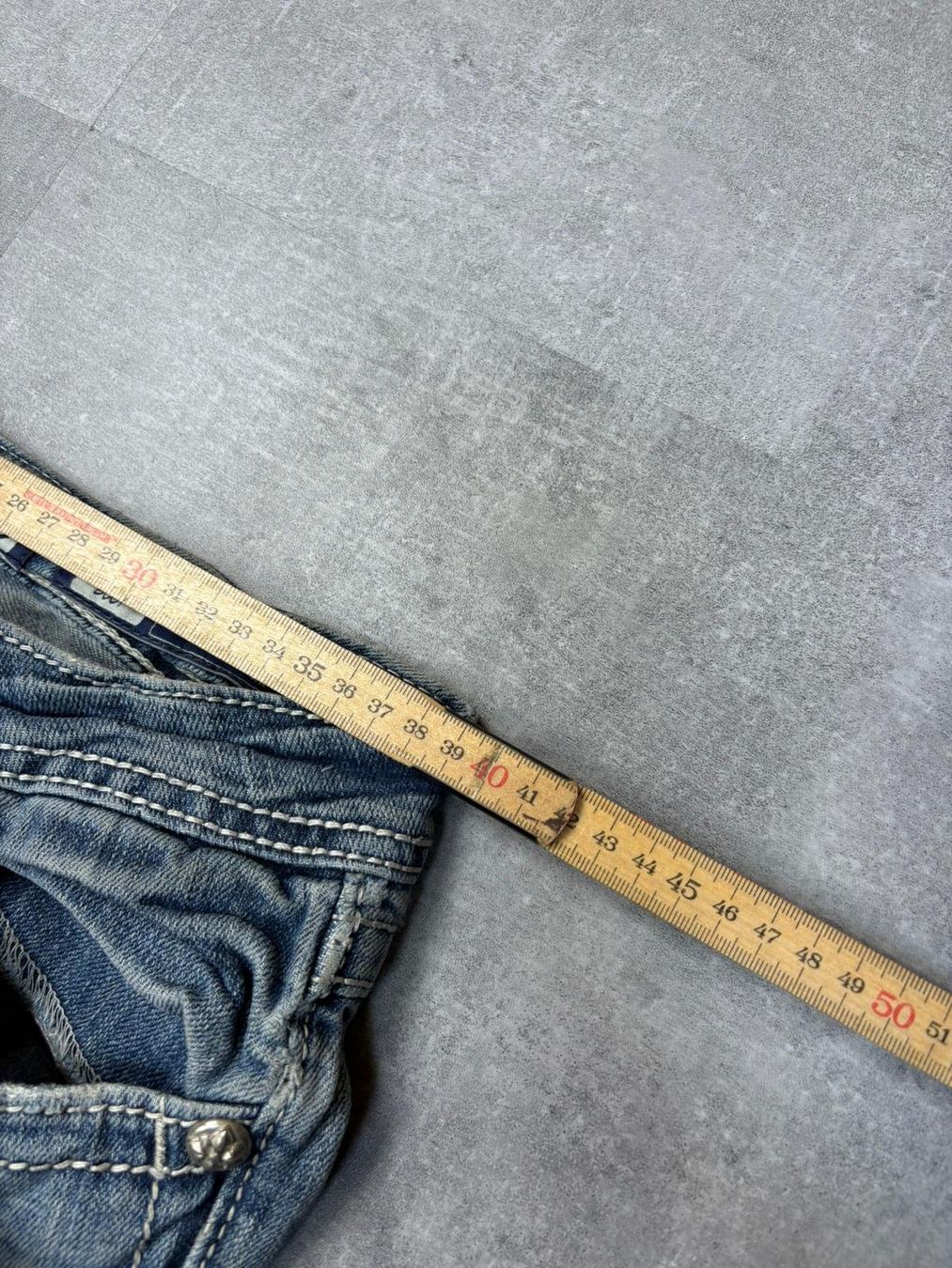 Jeans: Miss Me Bootcut Flared Jeans - Grösse M/29 – Usato da Werdenberg venduto da hase.vintage 6
