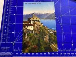 Locarno Madonna del sasso Ansichtskarte