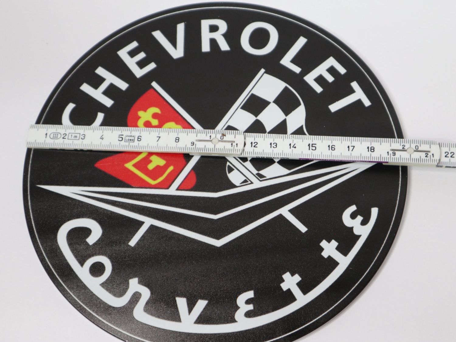 Chevrolet Ecriteaux: Blechschild Chevrolet Corvette – Neuf (Voir description) à Eschenbach SG par Astalavista 1