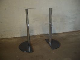 Designer Tischuntergestell Metall (Paar)