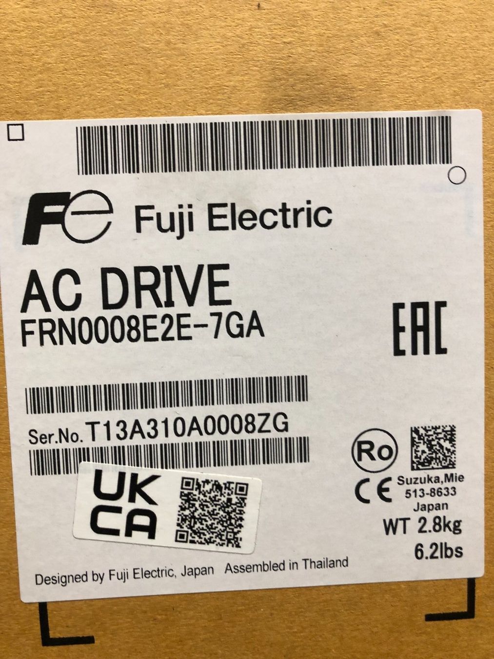 Amplificatori: FUJI AC Drive FRN0008E2E-7GA – Nuovo e nell'imballaggio originale da Ibach venduto da jansim 3