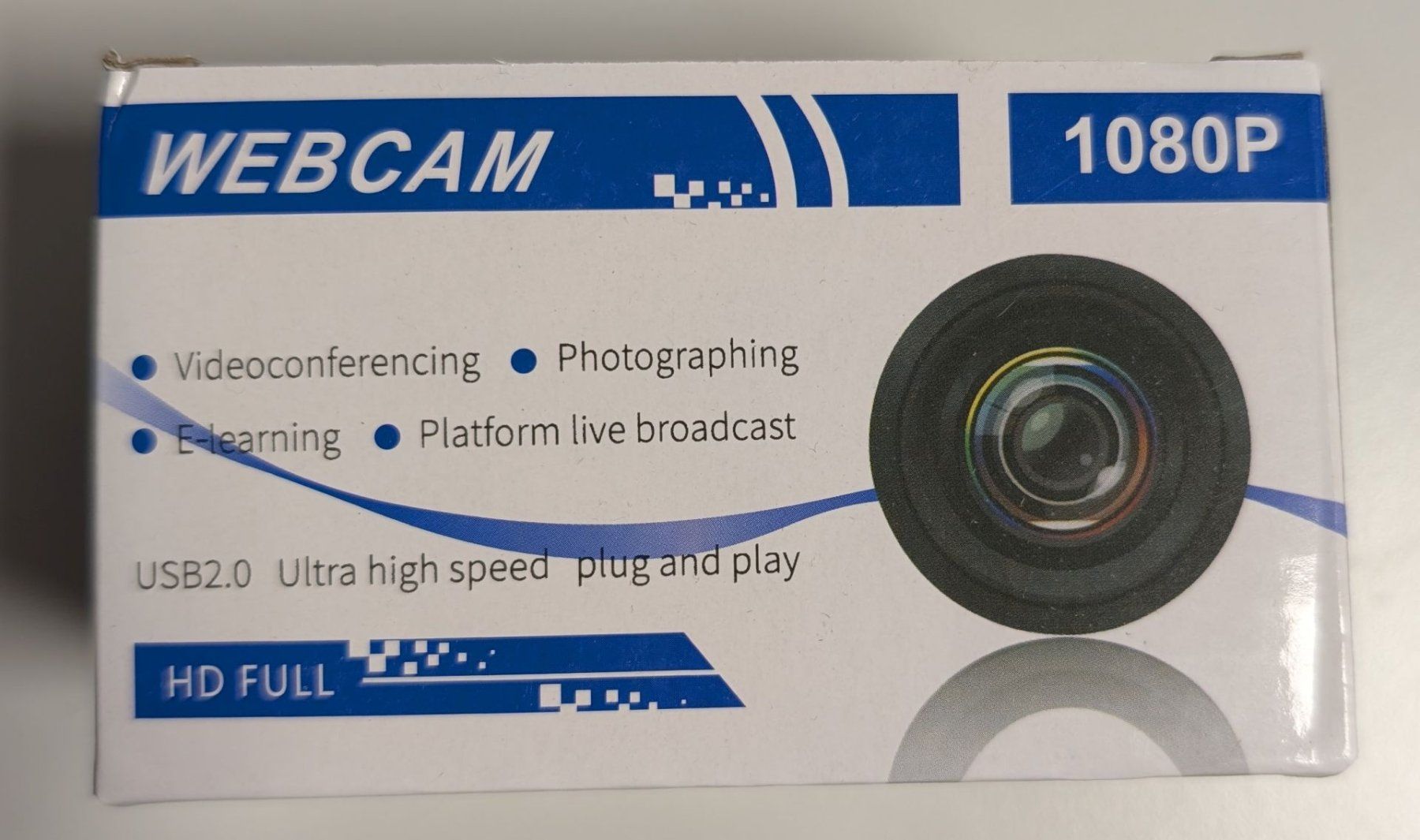 Webcam: USB Webcam 1080p – Nuovo e nell'imballaggio originale da Worben venduto da sternli27 1