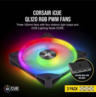3x Corsair iCUE QL120 RGB NEU OVP