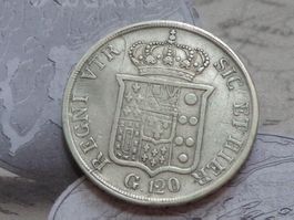 Italie Royaume des Deux-Siciles 120 Grana 1834 Ferdinand II