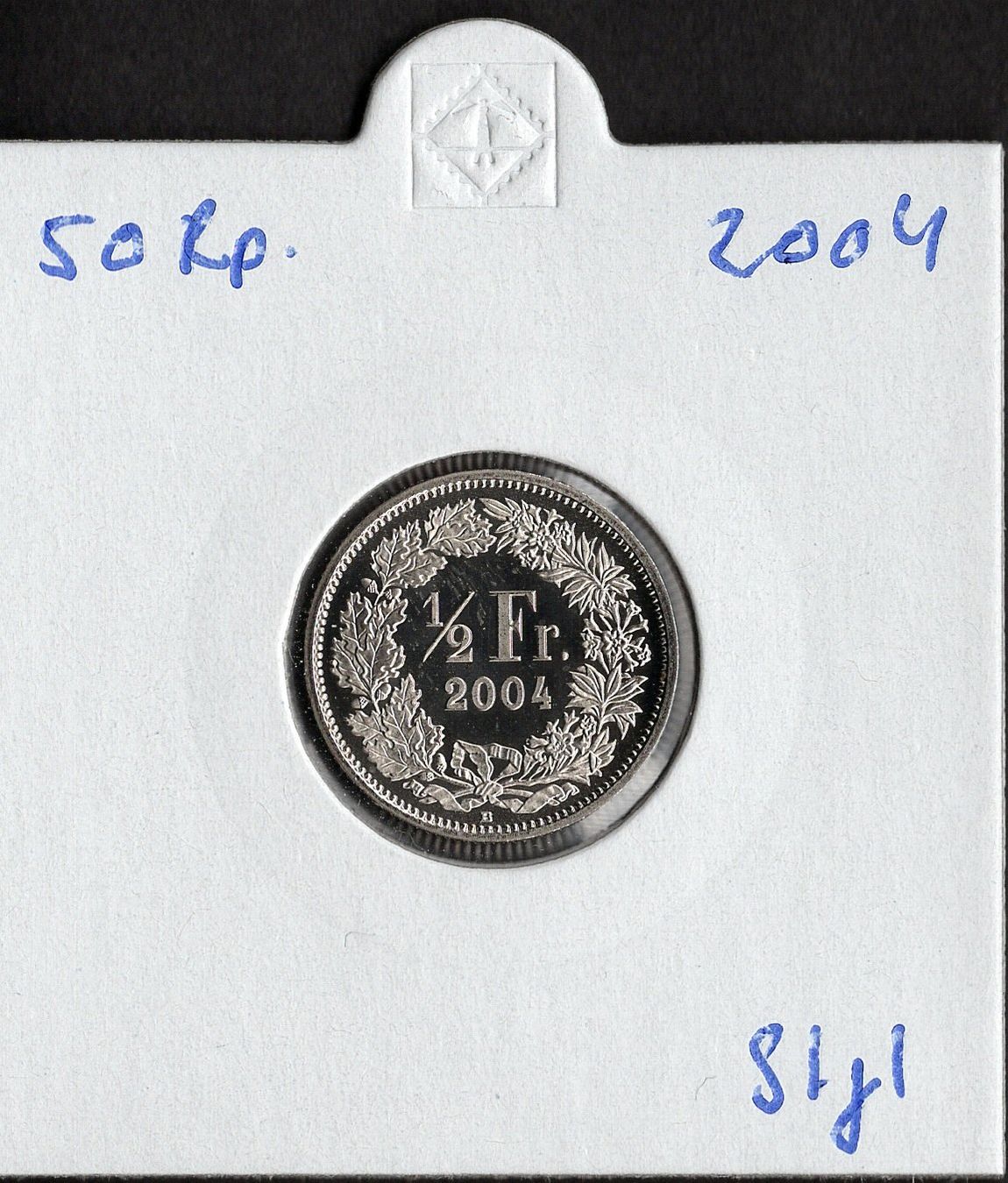 Tutti le monete: 50 Rappen 2004 stgl. – Nuovo (secondo la descrizione) da Alpnach Dorf venduto da Colibri126