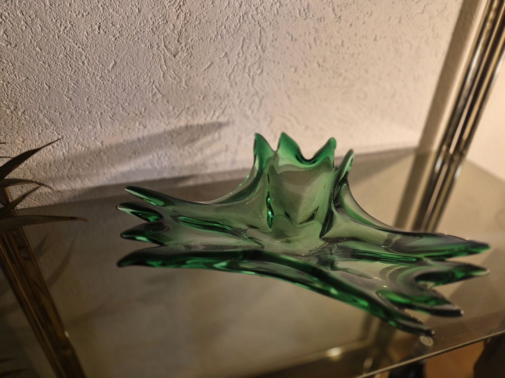 Murano Ciotole: Murano Splash Fruit Bowl grün – Usato da Frauenfeld venduto da mel_2gqy 1