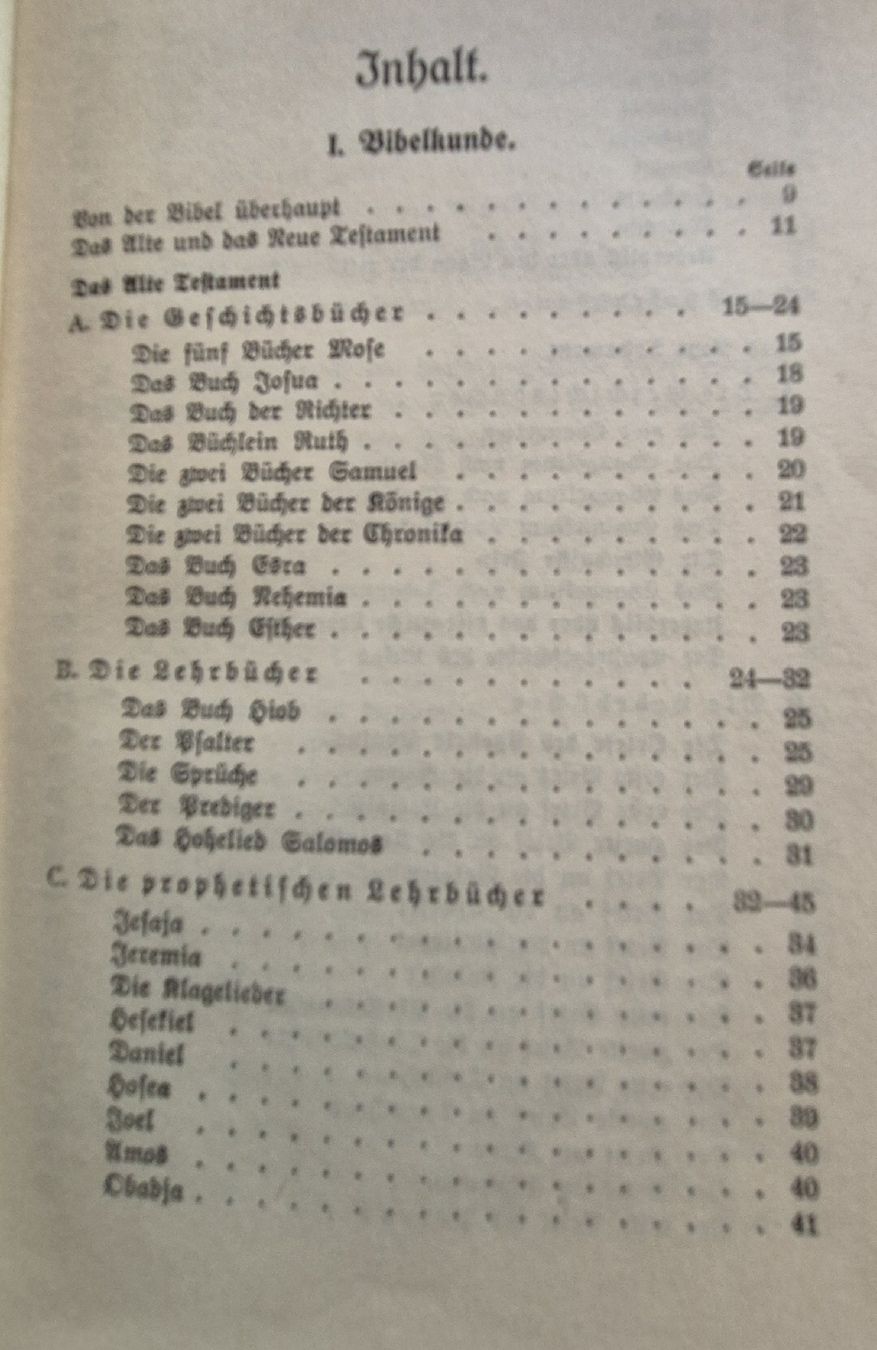 Libri: Bibelbüchlein, Paul Langbein, 1928 – Usato da Zeiningen venduto da Carettacaretta69 2