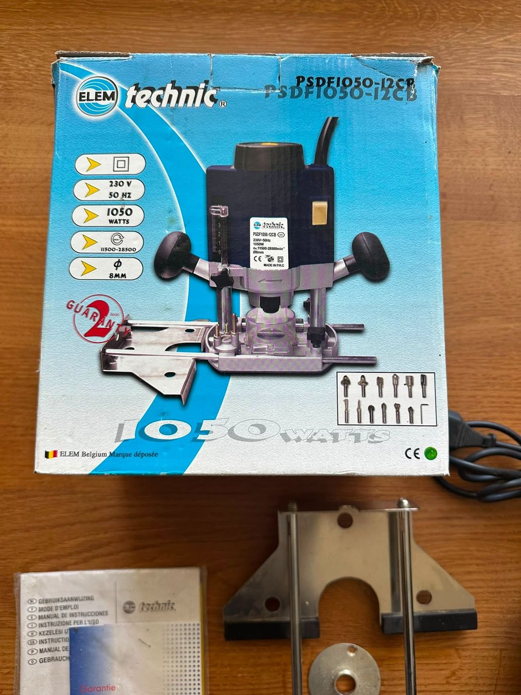 Toutes les machines: Oberfräse 1050 Watt – Neuf (Voir description) à Burgdorf par Apfel62 3