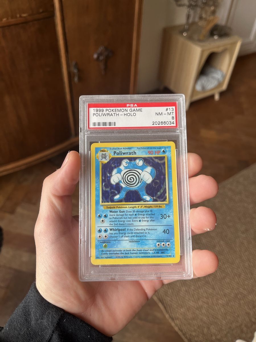 Pokémon Carte collezionabili: Poliwrath Quappo Base 1999 Holo PSA 8 – Nuovo (secondo la descrizione) da Solothurn venduto da CityNordMarketplace