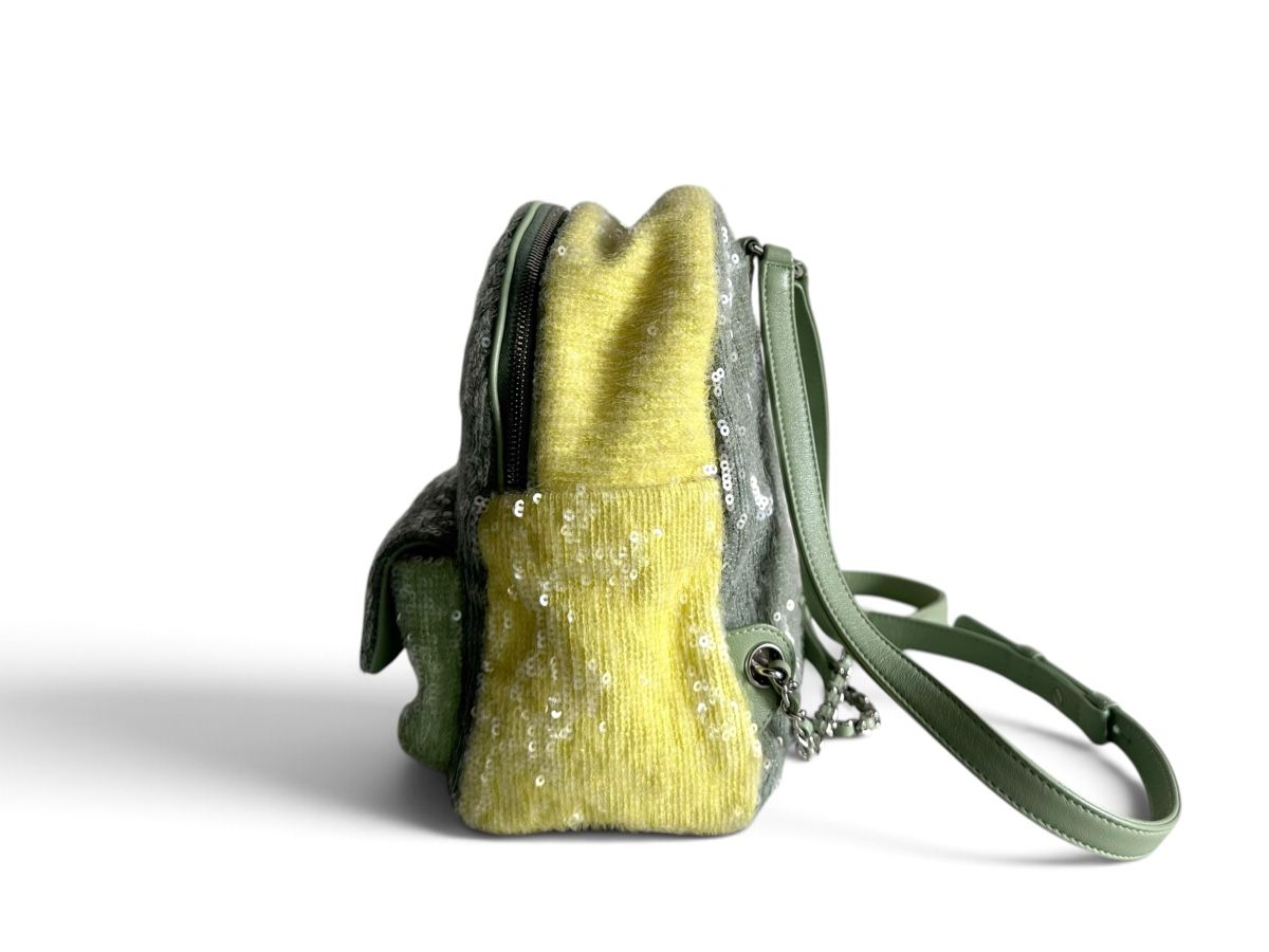 Chanel Taschen für Damen: CHANEL Sequin Tri-color Waterfall Backpack Tasche – Gebraucht aus Kriens von hannaandkiko 3