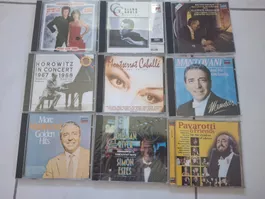 9 klassische Musik CDs verschiedene Interpreten
