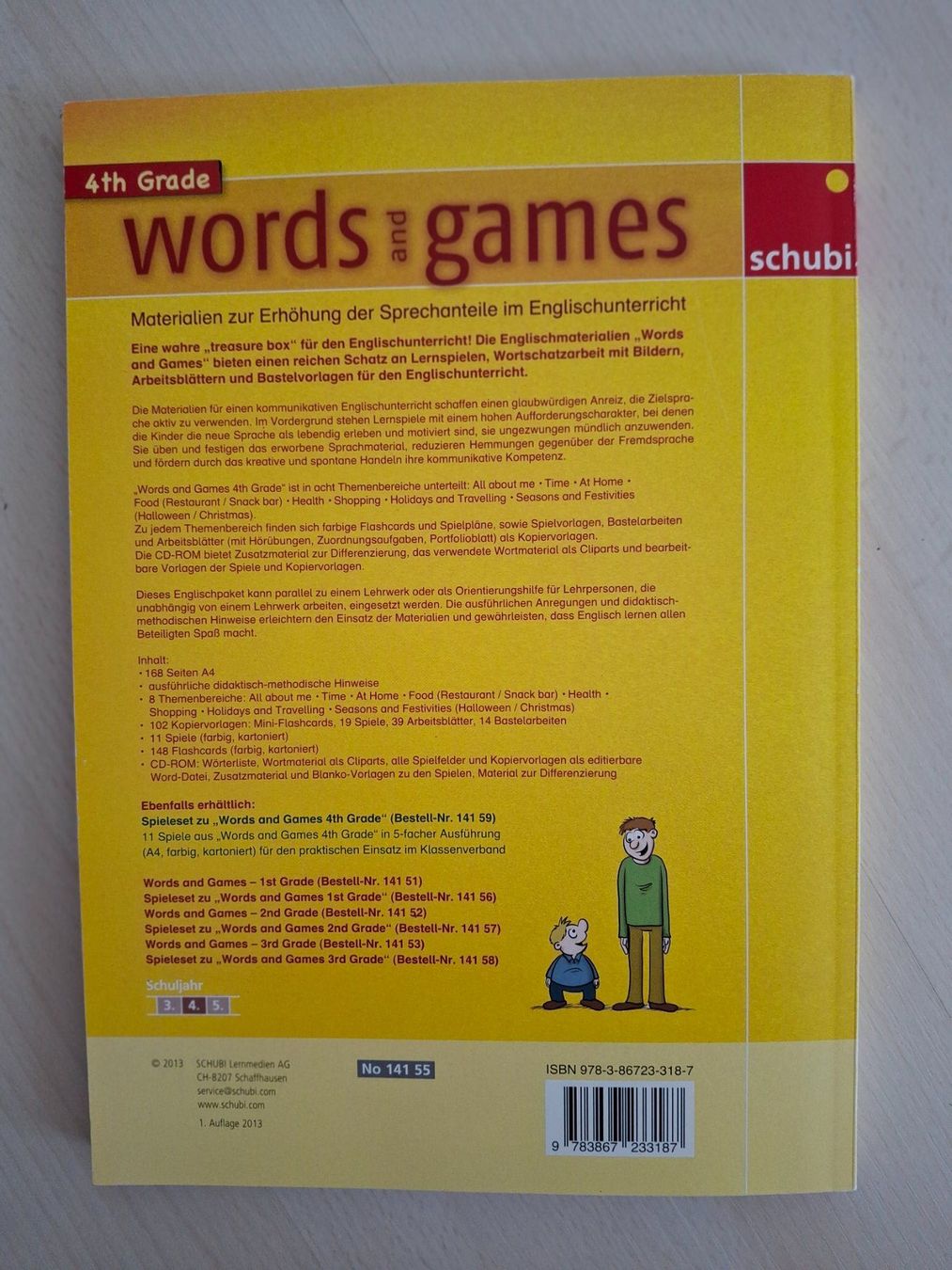 Bücher: Words and Games, Schubi, 4th Grade mit CD – Gebraucht aus Walterswil SO von Jerry_maus 2