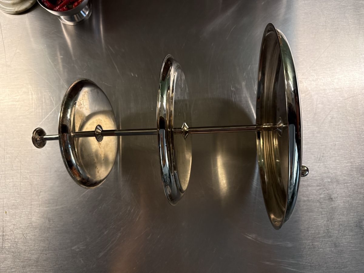 Plateaux: 3-stufiger Servierständer aus Silber  – D'occasion à Dulliken par nao_8mtc 3