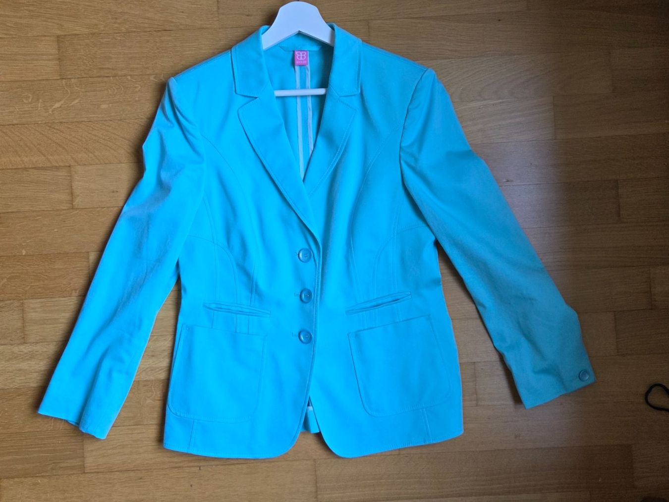 Basler Giacche: Basler Blazer türkis, Gr. 38 – Usato da Fislisbach venduto da Maieriisli25