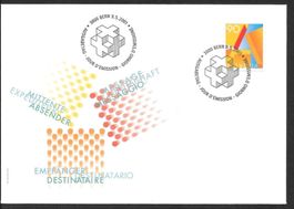 FDC 1026 Dauermarke ET 9.5.2001