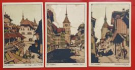 3 Ansichtskarten von Alt - Aarau