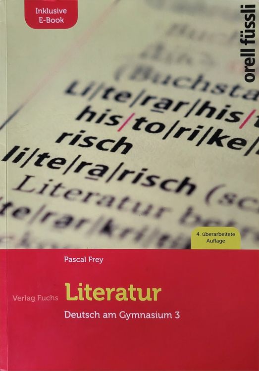 Literatur von Pascal Frey, Deutsch am Gymnasium 3 (Gebraucht) in für ...