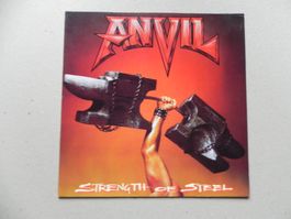 LP Kanada Heavy Metal Band Anvil 1987 Strength of Steel