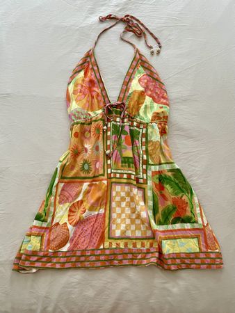 FARM Rio Neckholder Kleid, Gr. M, Top Zustand