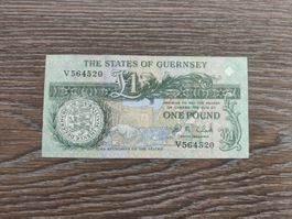 Guernsey 1 Pfund 1991 !!!!!!!