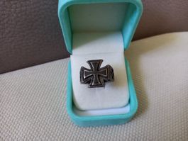 Ein antiker Silber-Herrenring