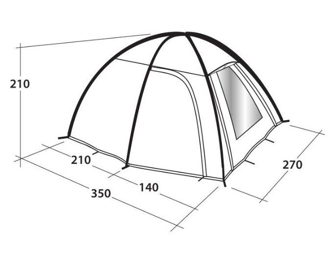 Outwell Tende : Outwell Arizona 300 – Nuovo (secondo la descrizione) da Zürich venduto da Moiserich-ll 1