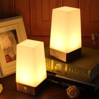 2 Stück Tischlampe Retro-LED-Nachtlicht Nachttischlampe
