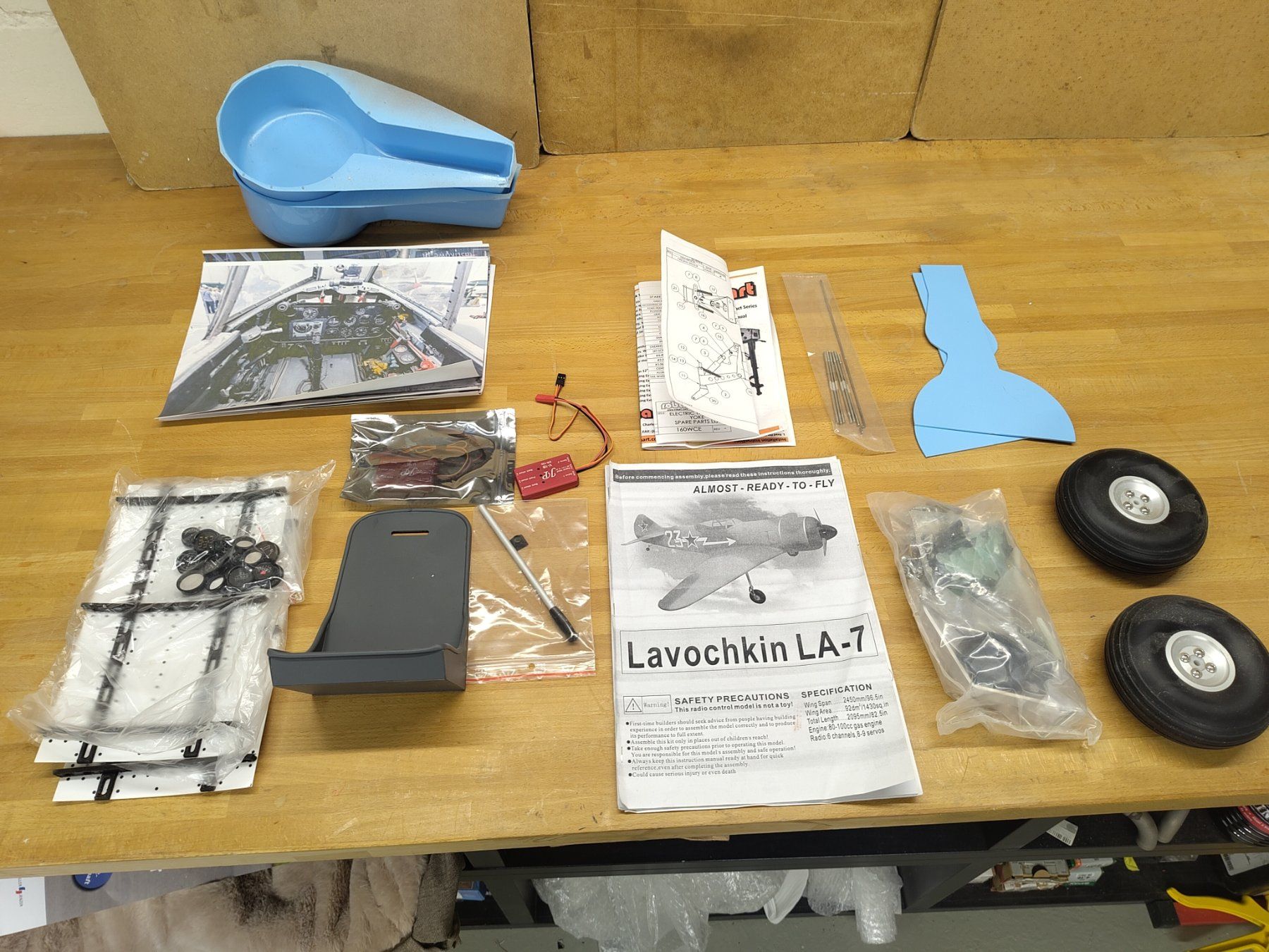 RC Kits de montage: LA-7 von CY Models 2x – Neuf (Voir description) à Kirchberg BE par stegge 9