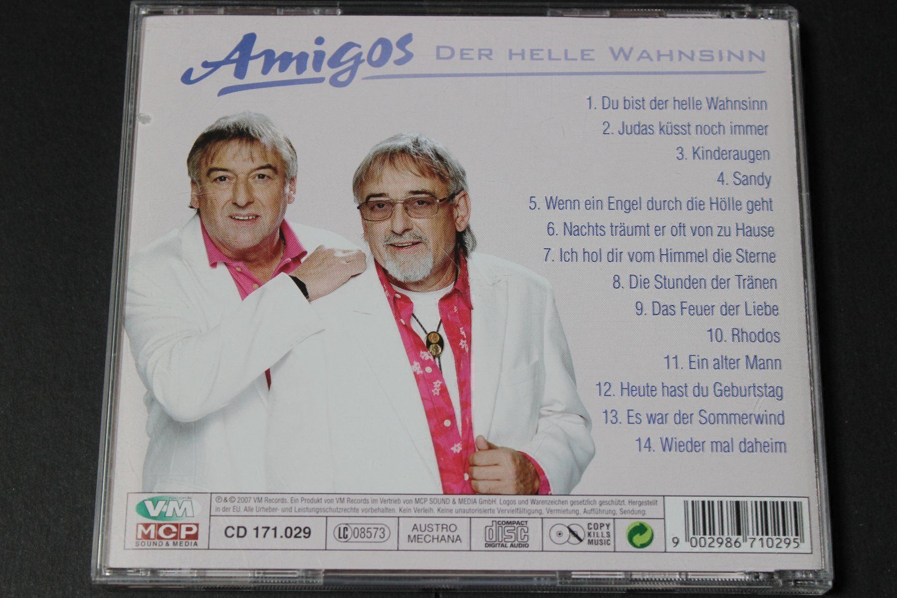 CD: DIE AMIGOS - DER HELLE WAHNSINN CD!!!!!! – Usato da Tübach venduto da JamesStone 5