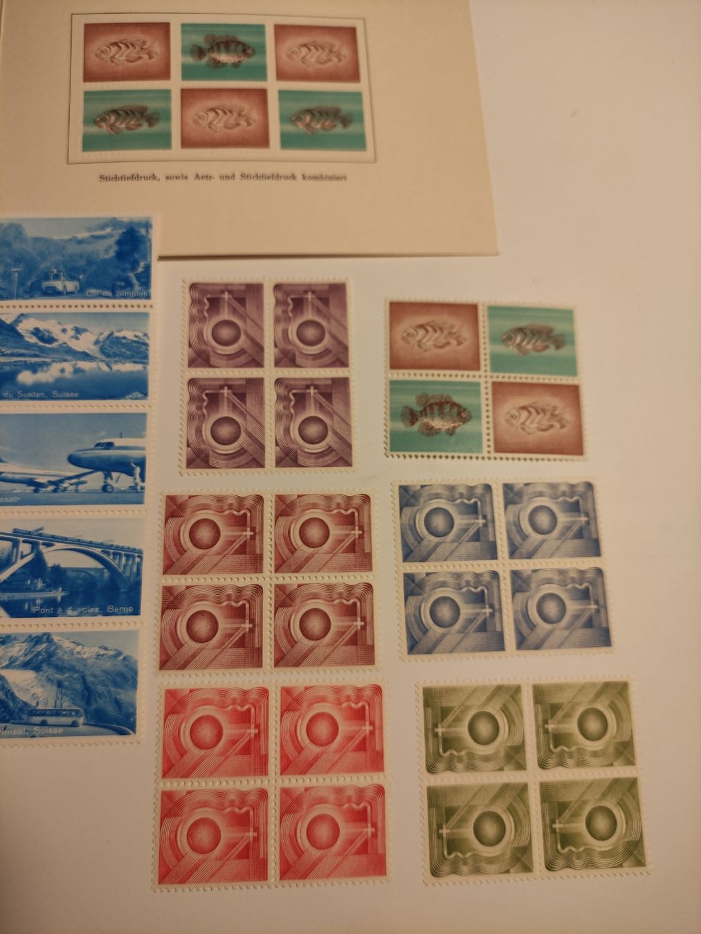 Alle Briefmarken: Versuchsdrucke – Gebraucht aus St. Gallen von Pintador 3