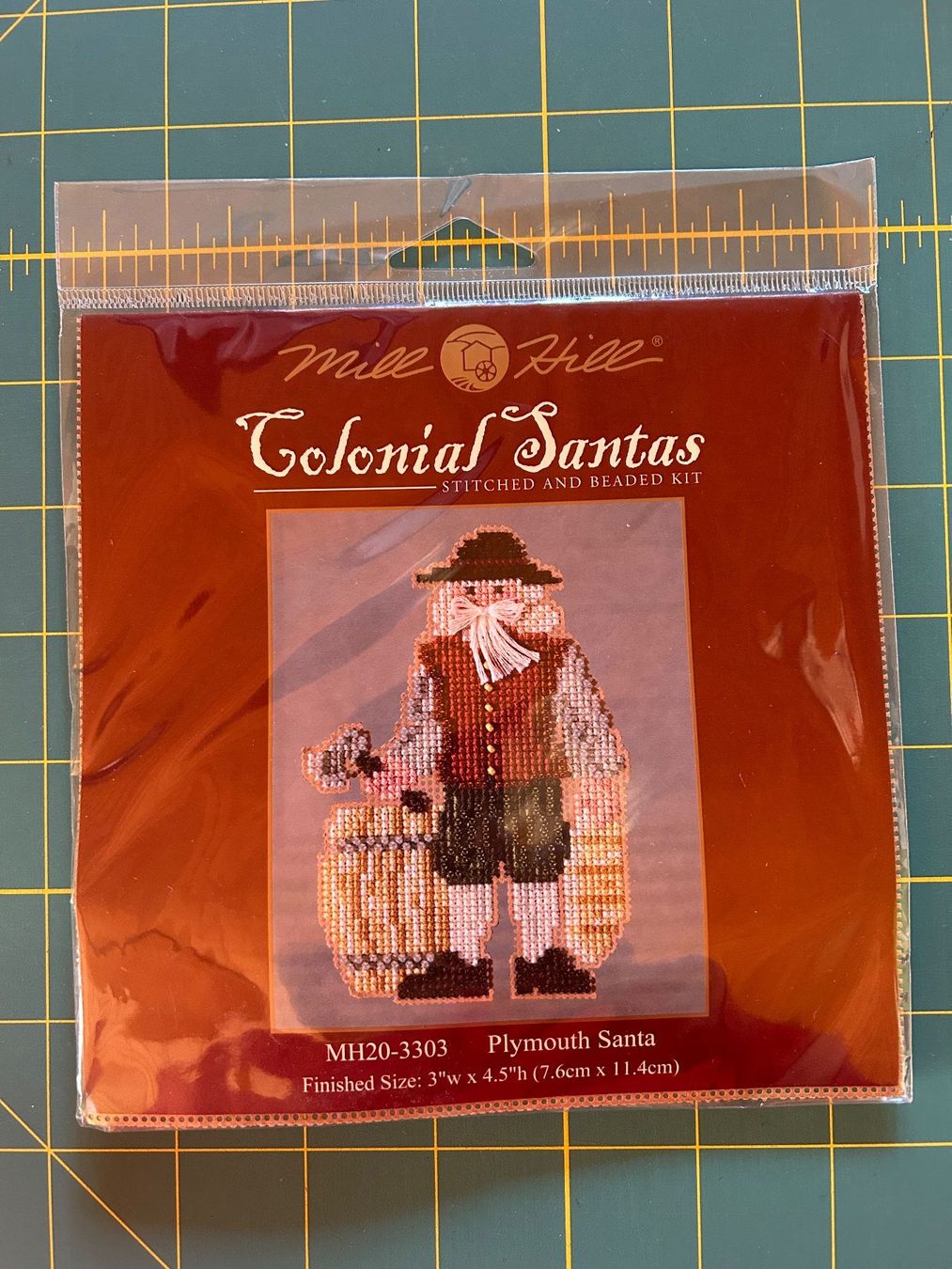 Bastelsets: Lot complet de 3 Colonial Santas de Mill Hill – Neu und originalverpackt aus Bouveret von sev_qj7l 2