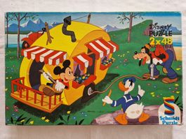 Schmidt Puzzle Disney 2×48 Teile Mickey & Donald