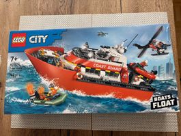 LEGO City 60504 Rettungsboot der Küstenwache + Hubschrauber