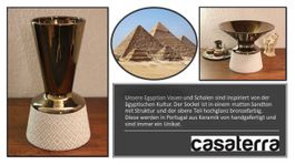 Vasen aus Keramik -Modell Egyptian gross