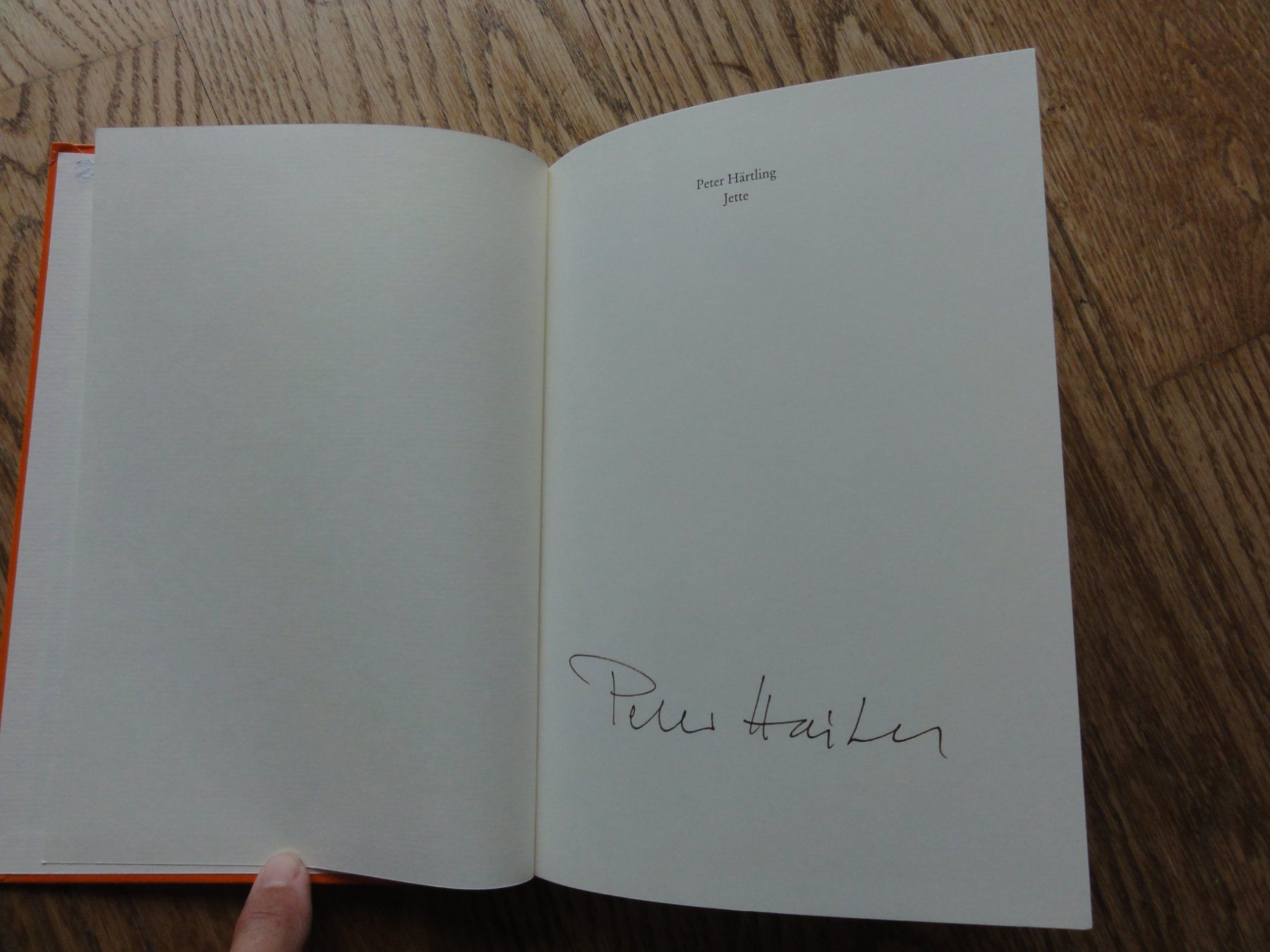 Libri: Jette, Peter Härtling – Nuovo (secondo la descrizione) da Riedholz venduto da Taweva 3