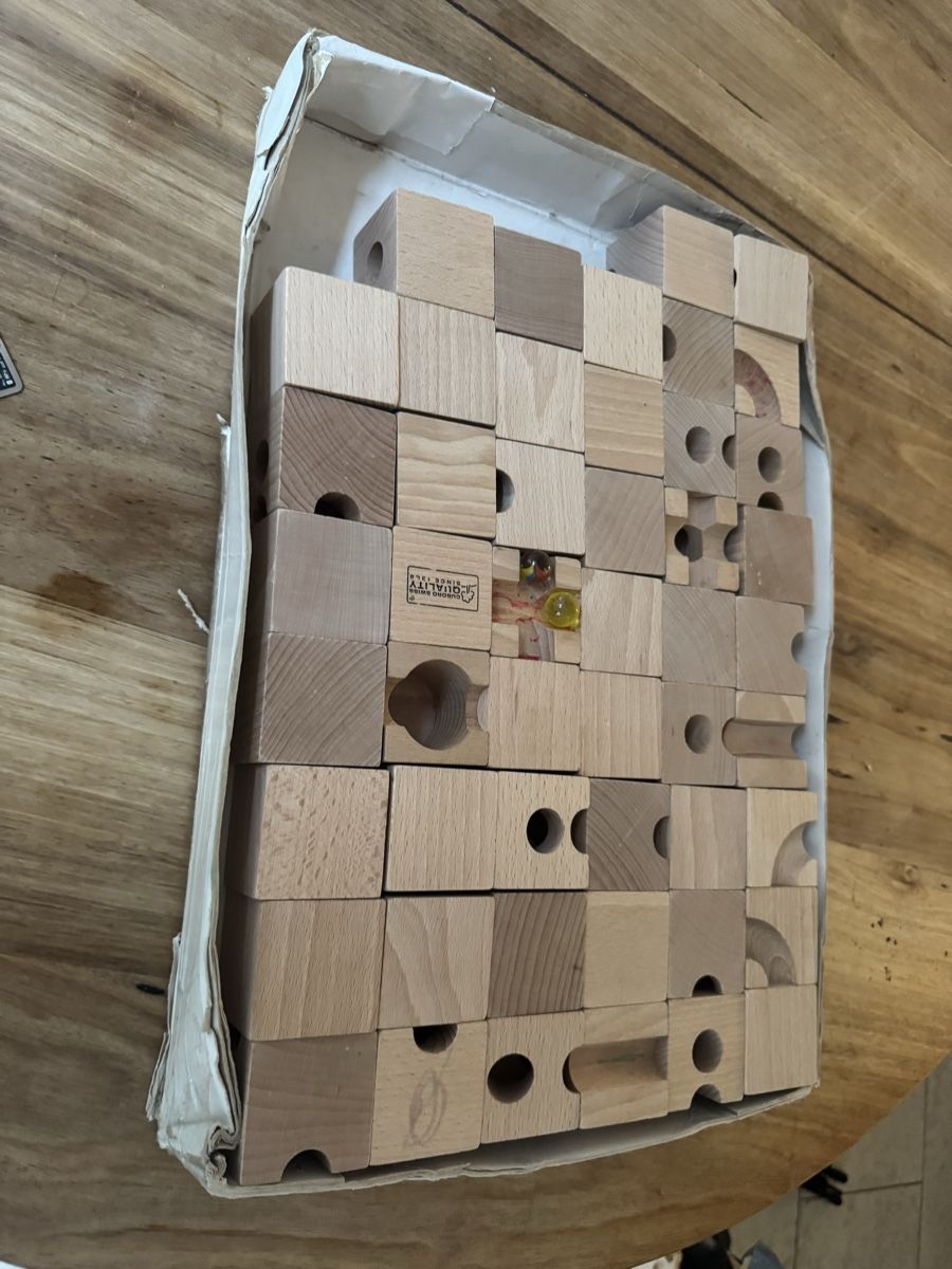 Cuboro Spiele: Cuboro Standard Marble Track 54 Cubes used condition – Gebraucht aus Paudex von mrh_6wwk 3