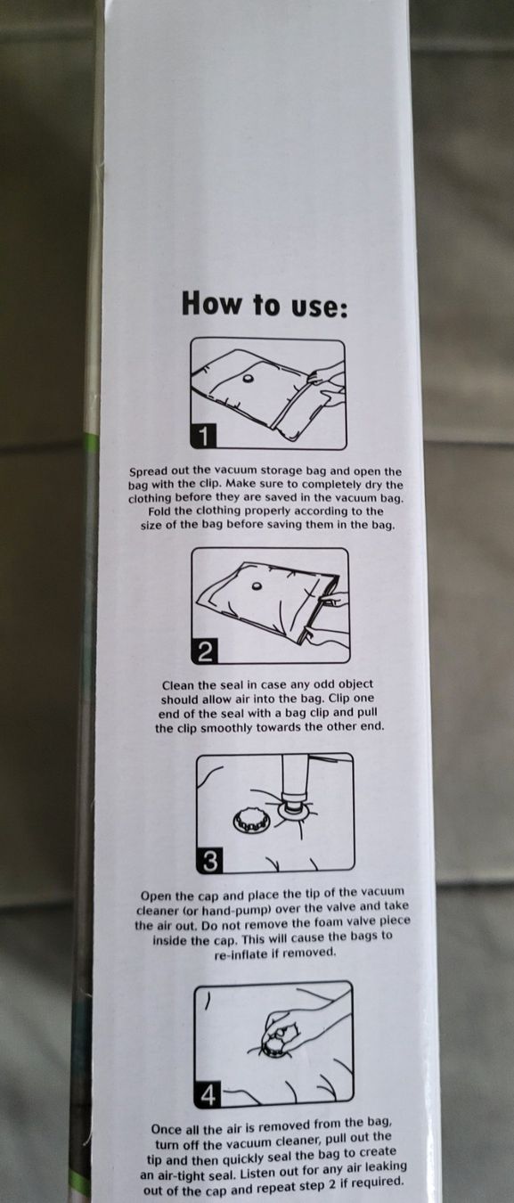 Contenitori & Simili: Vacuum Storage Bags 8 Stk. NEU – Nuovo e nell'imballaggio originale da Bern venduto da moi_rgz8 2
